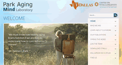 Desktop Screenshot of agingmind.utdallas.edu